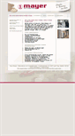 Mobile Screenshot of mayer-naturstein.com